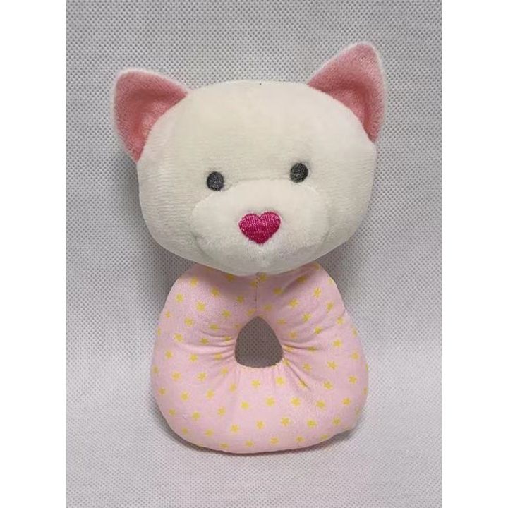 Плюшена играчка, AXIOM-TULILO, розова, 18 см