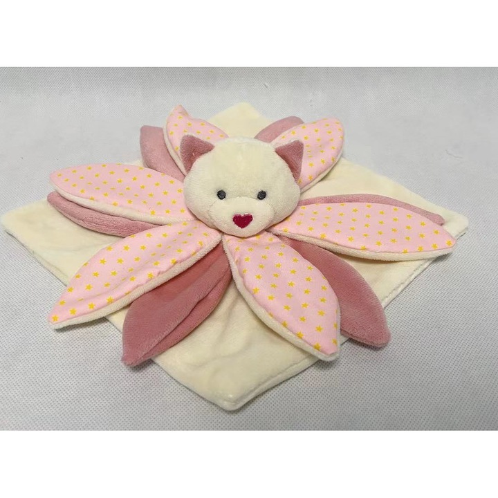 Плюшена играчка AXIOM Milus Mis розова, 25x25 см