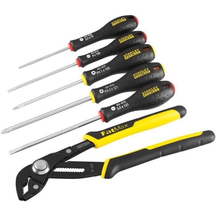 Set de surubelnite/cleste multifunctional Stanley, FatMax, 6 piese