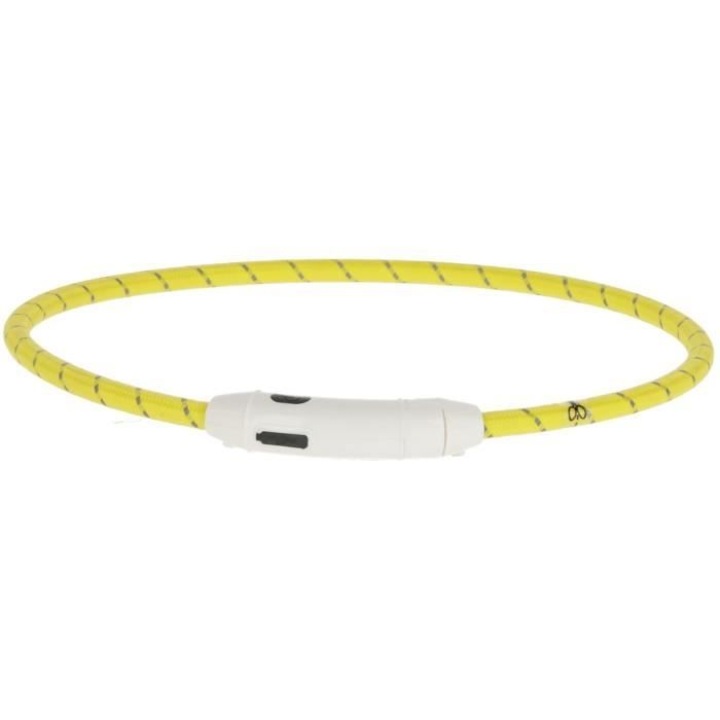 LED нашийник жълт, Kerbl, Maxi Safe, 65x10mm