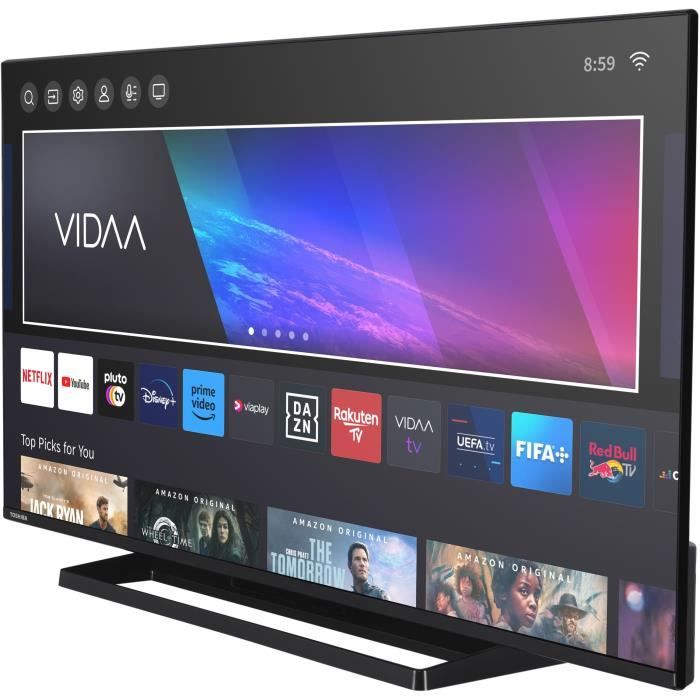 Televizor Smart Toshiba 43QV3363DG, QLED, 4K UHD, 43''