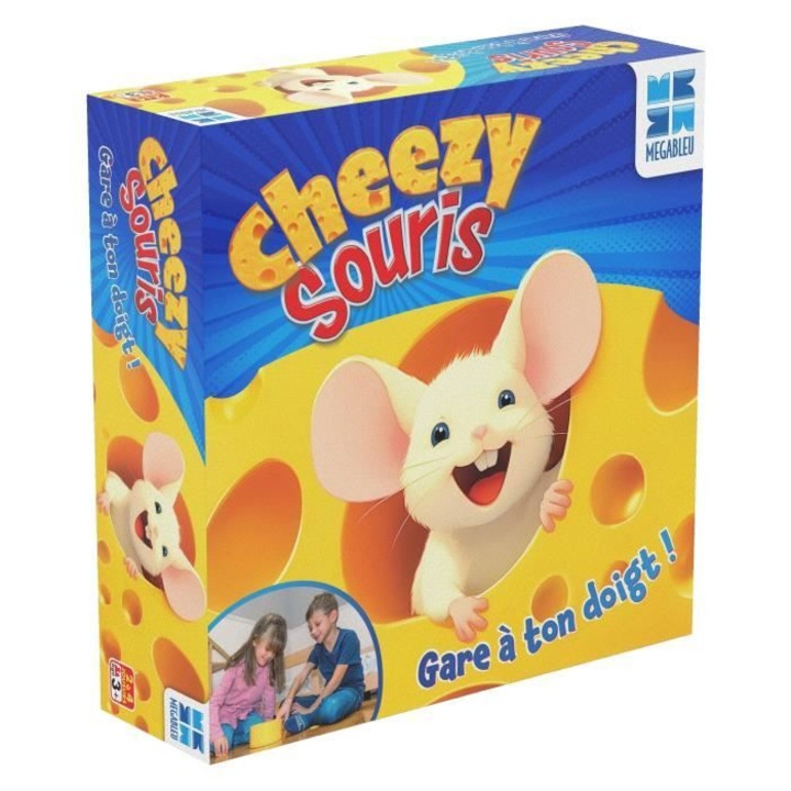 CHEEZY MOUSE társasjáték, MEGABLEU, 3 éves kortól