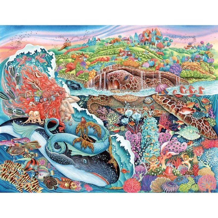 Ravensburger 2000 darabos kirakó, Thalassa mítosz, nagy, 14+