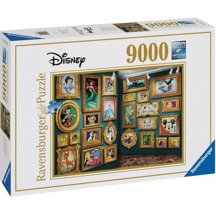 Ravensburger kirakó, 9000 darabos, Disney Múzeum