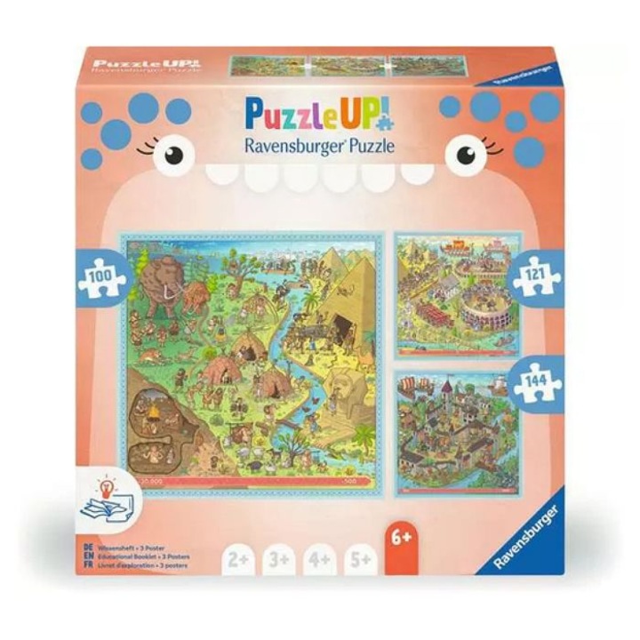 Ravensburger Up! Story puzzle, 3 darabos készlet