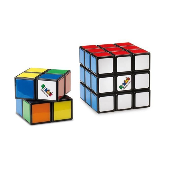 Куб Rubik's Cube Duo Box 3x3 + 2x2, многоцветен