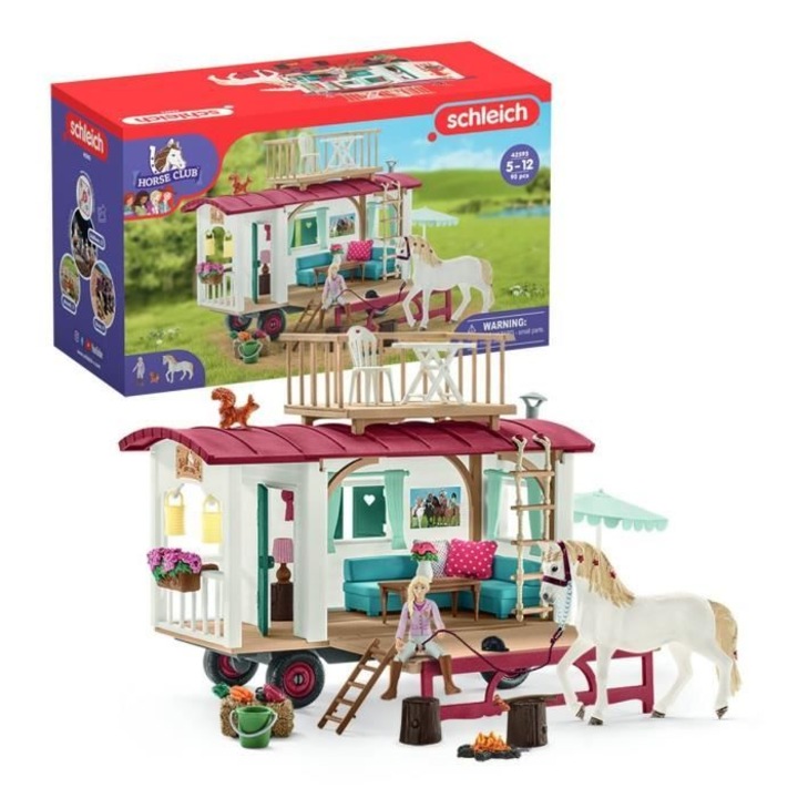 Schleich фигурка - Тайните на срещите на караваните, 42593, комплект, 10x15x22 см
