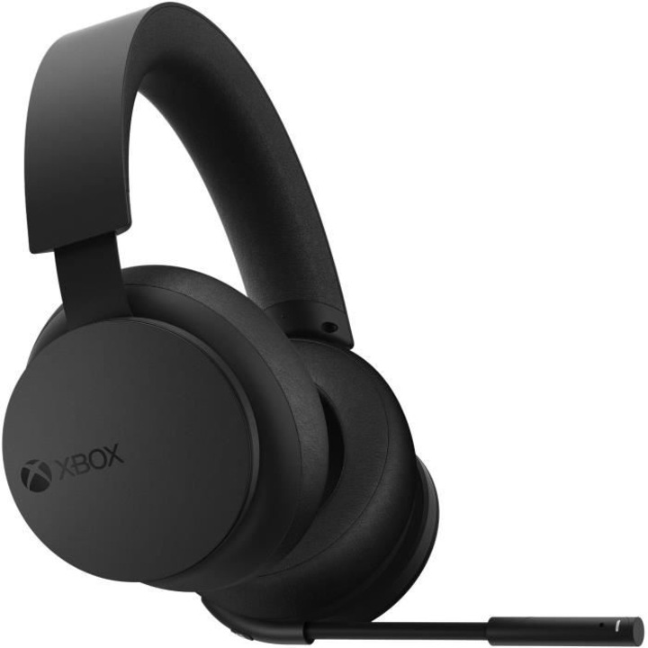 Microsoft PC fejhallgató, vezeték nélküli gamer headset, térhatású hangzás, 20 órás üzemidő, fekete