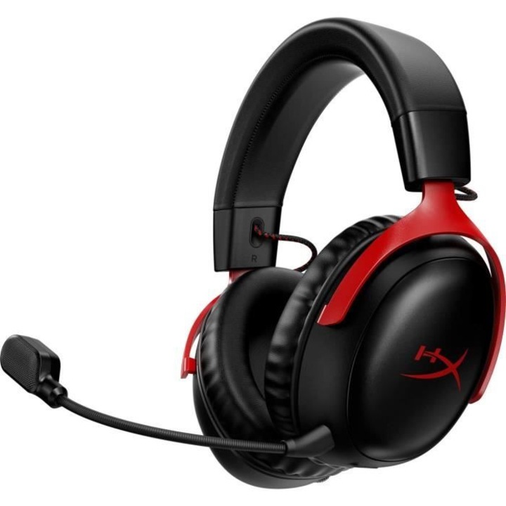 Безжични слушалки за компютър HyperX Cloud III, безжични, за игри