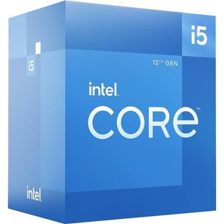 Intel Core i5-12400 processzor, 18 MB gyorsítótár, 4,40 GHz