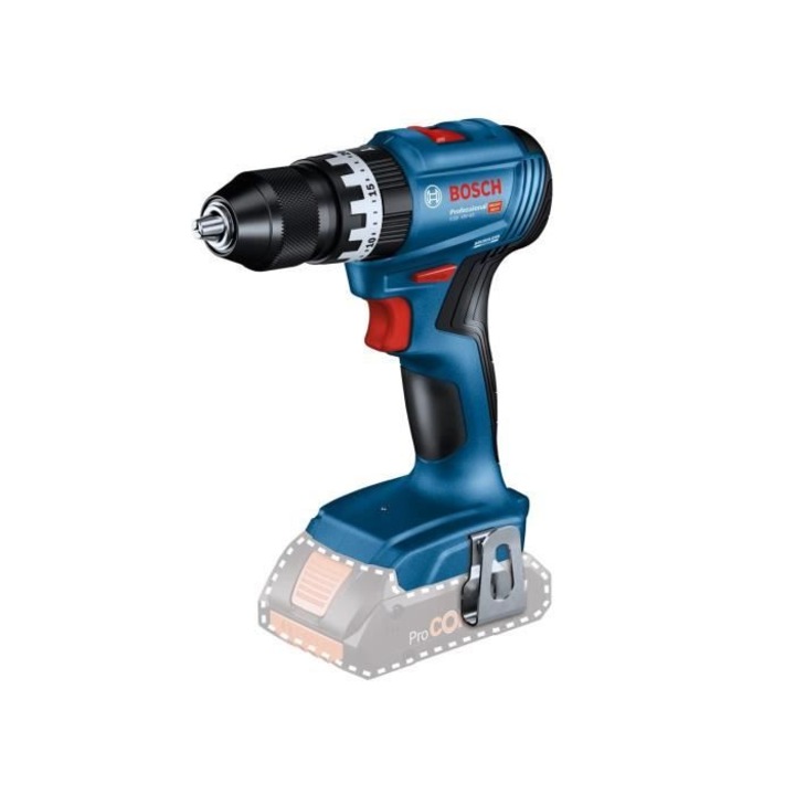 Bosch Professional GSB 18V-45 akkus fúró-csavarozó, akkumulátor nélkül