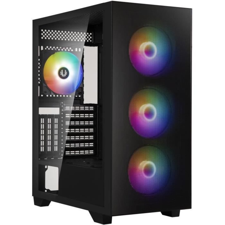 Carcasa PC Bitfenix Flow, Mid-tower, ATX, neagra