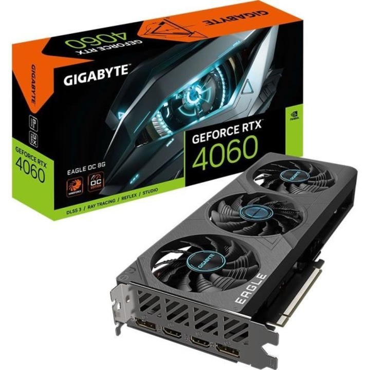 Gigabyte GeForce RTX 4060 EAGLE OC 8G videókártya