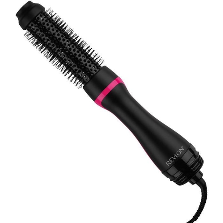 Perie de par electrica Revlon RVDR5292E, 38 mm, uscare si coafare, negru