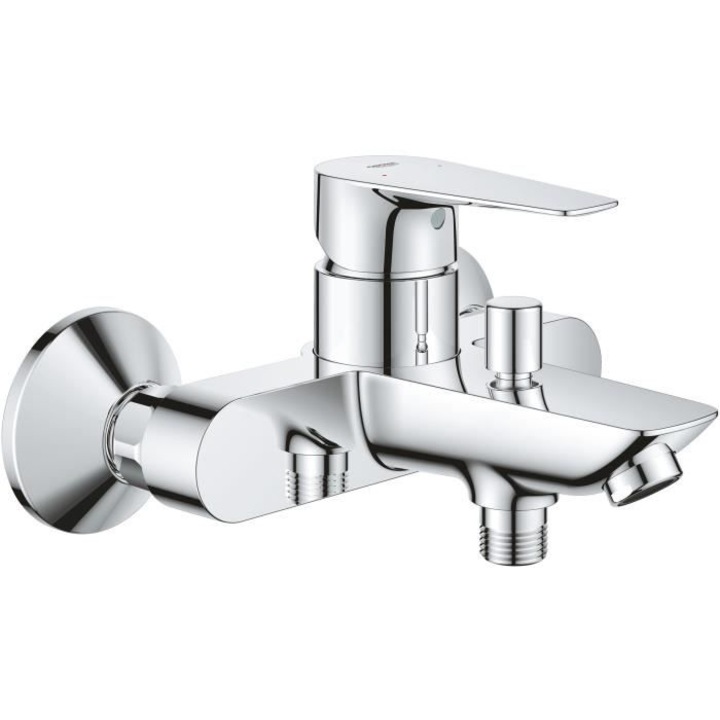 Baterie sanitara Grohe Start Edge, monocomanda, cu mousseur, crom