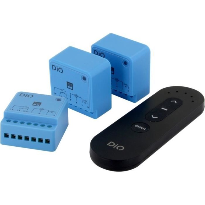 3 akadálymodul készlet, Dio Connected Home, 433Mhz/ZB/BLE, szett
