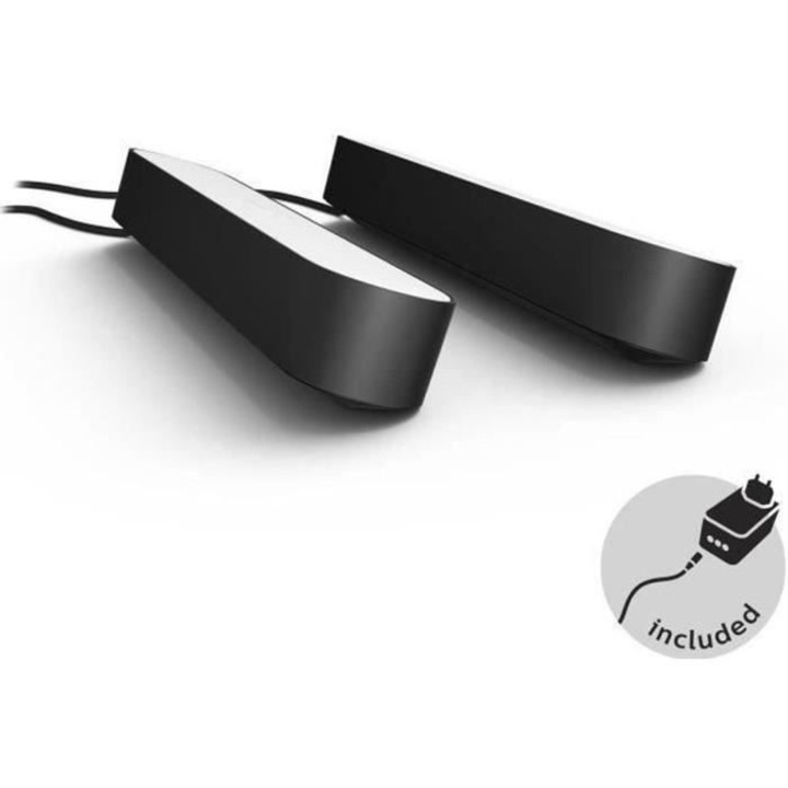 Set Spoturi Philips Hue Play X2 - Negru