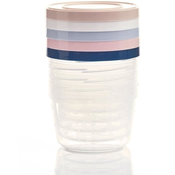 Set 5 cutii de depozitare 250ml, Thermobaby