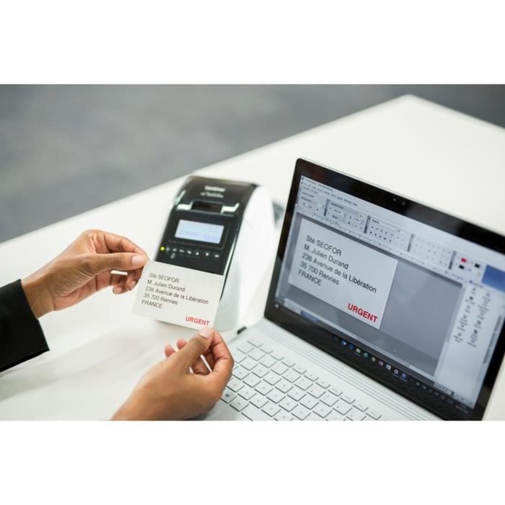 Термопринтер Brother, професионален принтер за етикети, Wi-Fi, Ethernet, Bluetooth