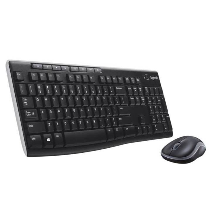Комплект клавиатура и мишка Logitech MK270, безжична, QWERTY