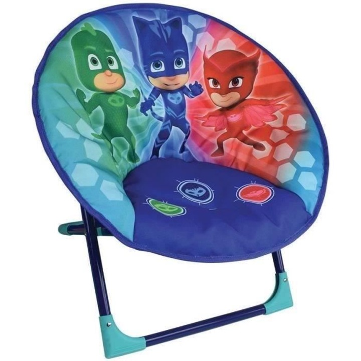 Сгъваем стол LES PYJAMASQUES за деца, Fun House, 30x45см, многоцветен