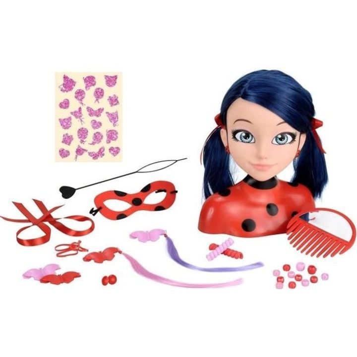 Játékbaba Miraculous Ladybug, Bandai, Himps, 10cm