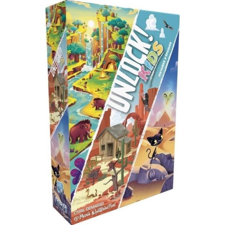 Oldd fel! Gyerekeknek szóló Epoques Stories, Asmodee, társasjáték