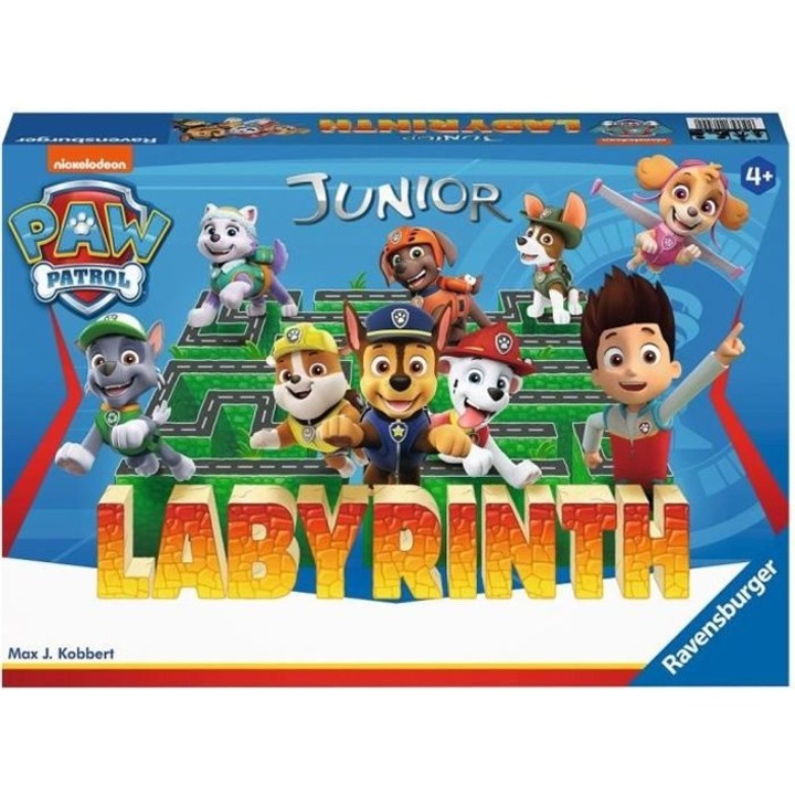 Игра с памет и интелигентност, Ravensburger, лабиринт Paw Patrol Junior