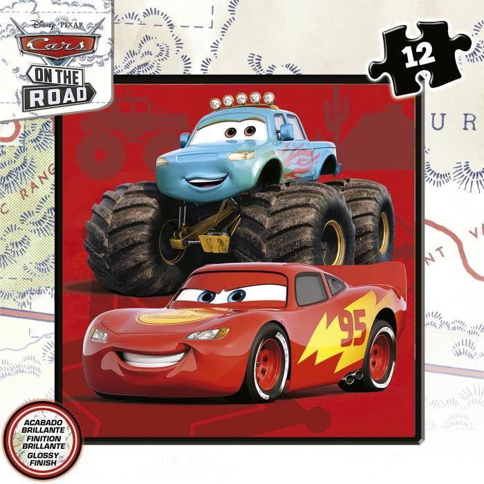 Educa CARS Puzzle - Комплект от 4 прогресиращи пъзела - eMAG.bg