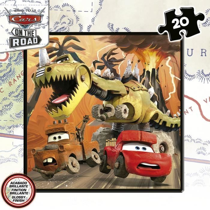 Educa CARS Puzzle - Комплект от 4 прогресиращи пъзела - eMAG.bg
