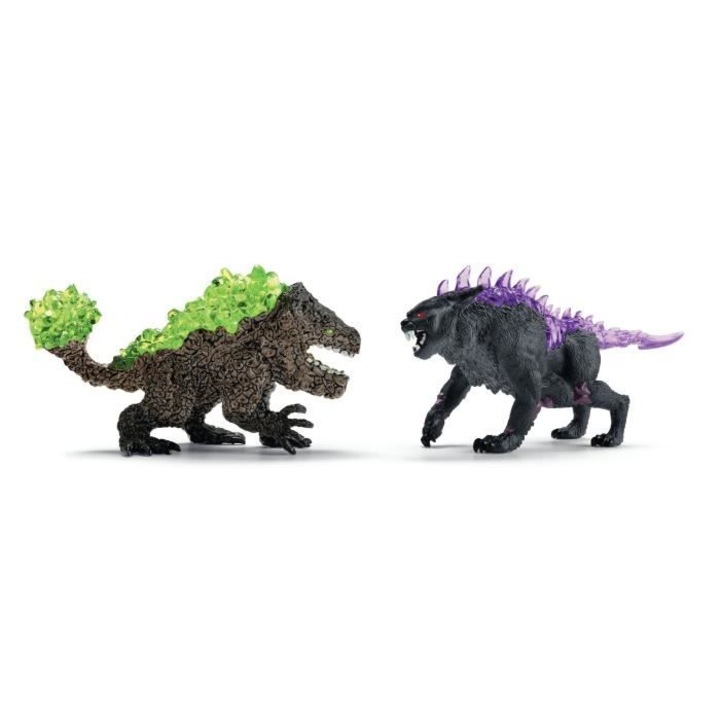 Schleich Dark Lynx vs. Stone Crusher figuraszett, 6 éves kortól