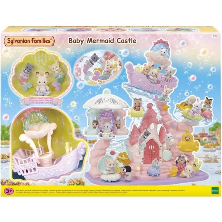 Миниатюрни фигурки, Sylvanian Families, Замъкът на русалката, комплект