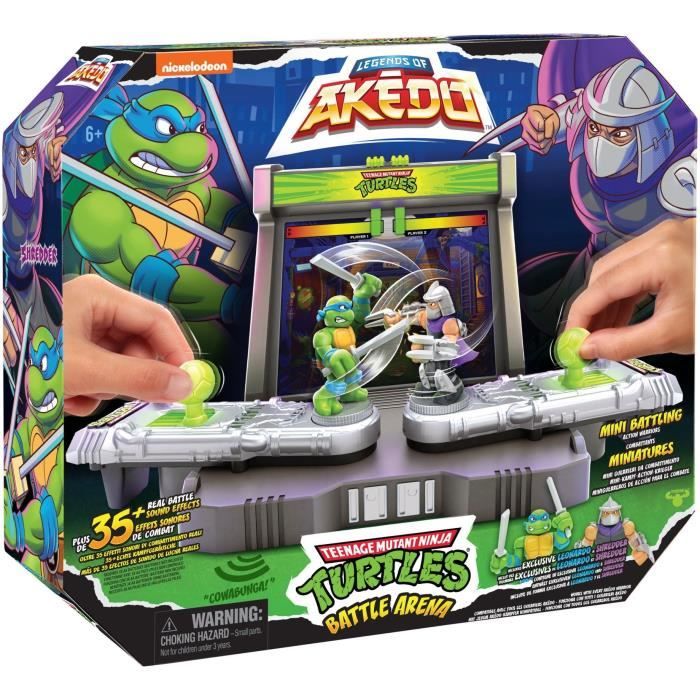 Arena de lupta Ninja Turtles, Moose Toys, jucarie interactiva