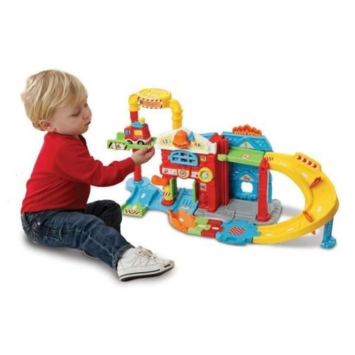 Caserne De Pompiers Toot-Toot Drivers VTech – Jeu Interactif Avec Camion, Chansons Et Parcours Modulable
