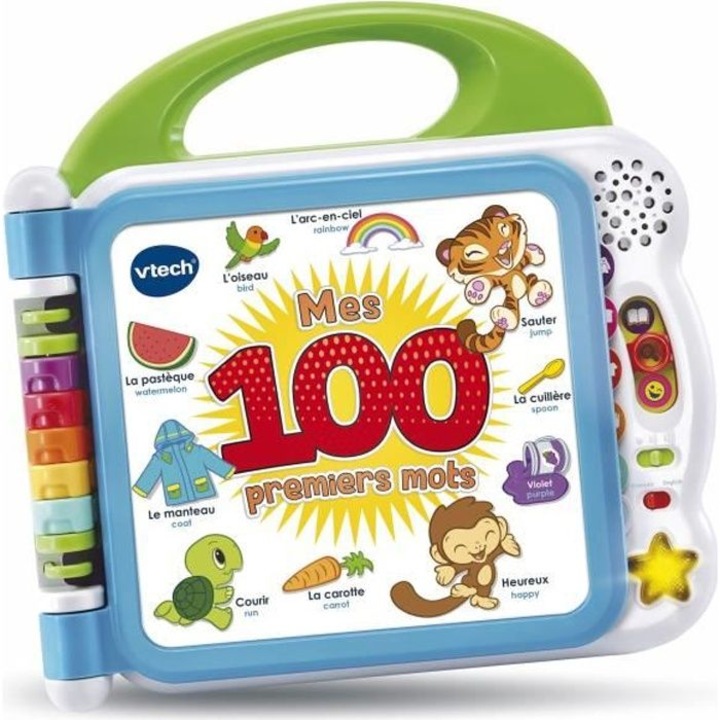 Interaktív kétnyelvű könyv, Vtech, My First Bilingual Picture Book, 2023