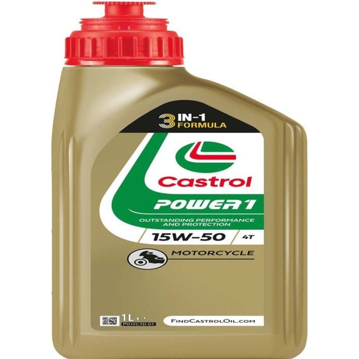 Castrol Power1 4T 15W-50 1L motorolaj