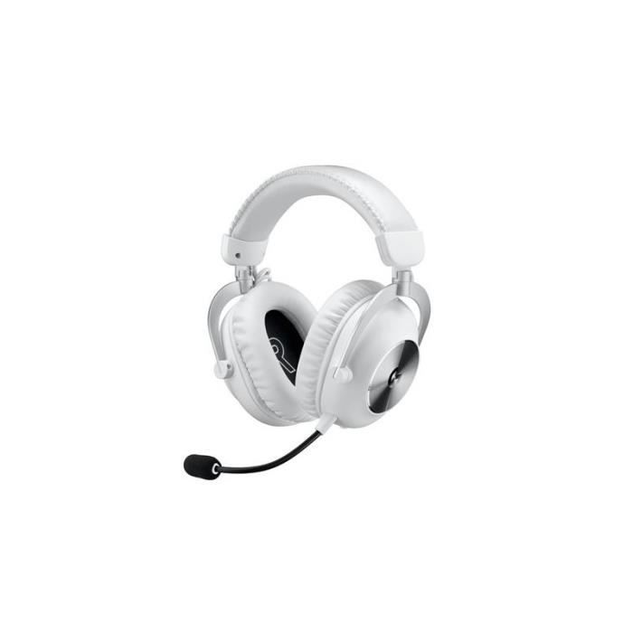 Logitech PRO X 2 LIGHTSPEED ホワイト Casti PC Logitech G PRO X 2 LIGHTSPEED, microfon detasabil, alb