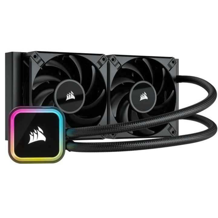 Corsair iCUE H115i RGB Elite folyadékhűtő, 140 mm, processzorhoz