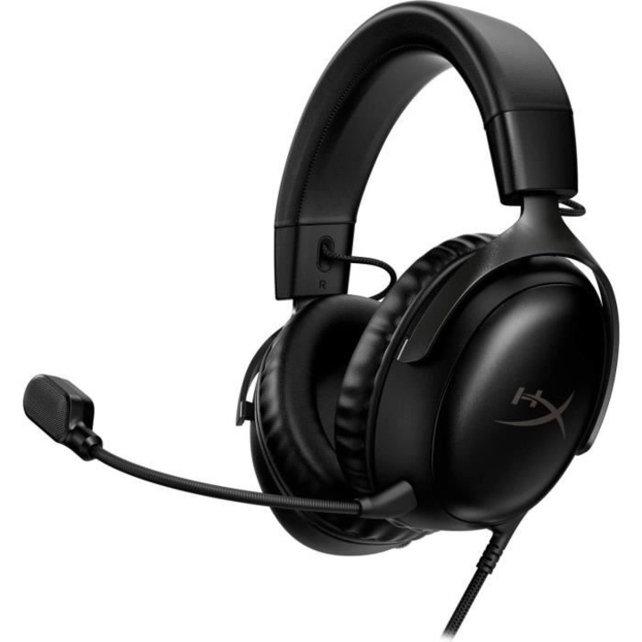 Компютърни слушалки HyperX Cloud III, кабелни, черни