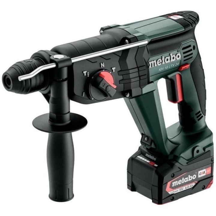 Акумулаторна бормашина и винтоверт, Metabo, KH 18 LTX 24, 18 V, 2 батерии Li-Power 18 V/4.0 Ah