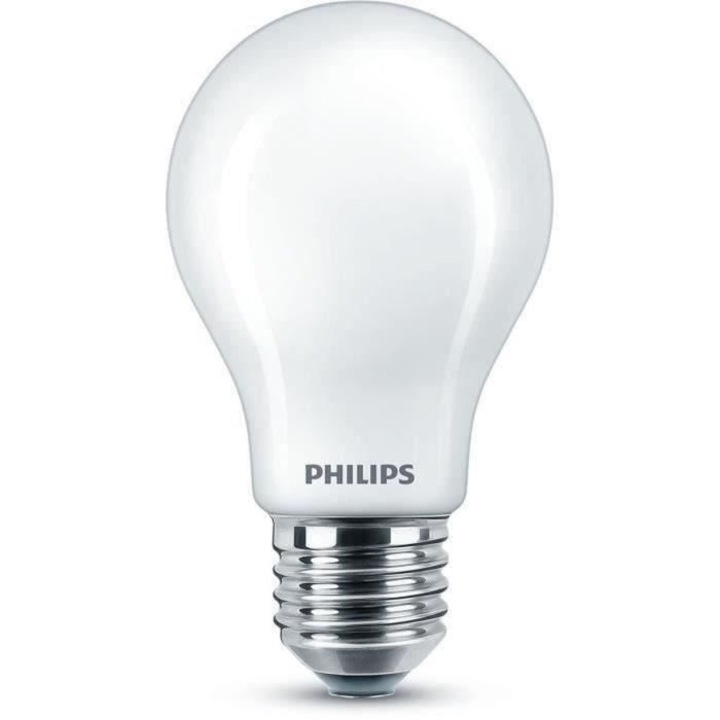 LED крушка Стандарт Philips E27 60W студено бяла