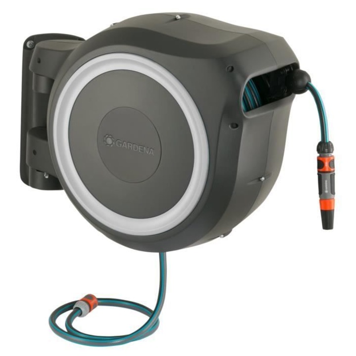 Gardena Mural Automatic kerti tömlő, 25m hosszúság, 13mm átmérő, komplett szett, fehér