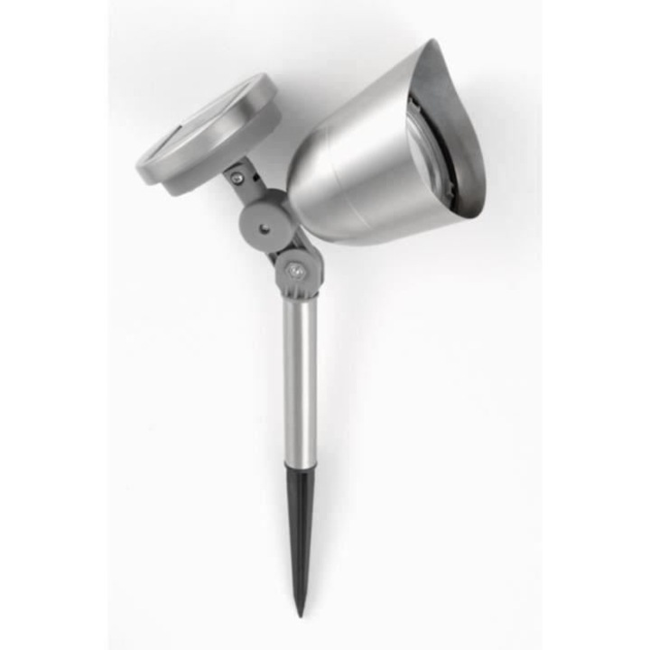 Lampa solara Galix, inox periat, energie solara