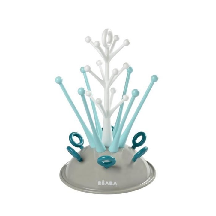 Поставка за шишета, Beaba, Син