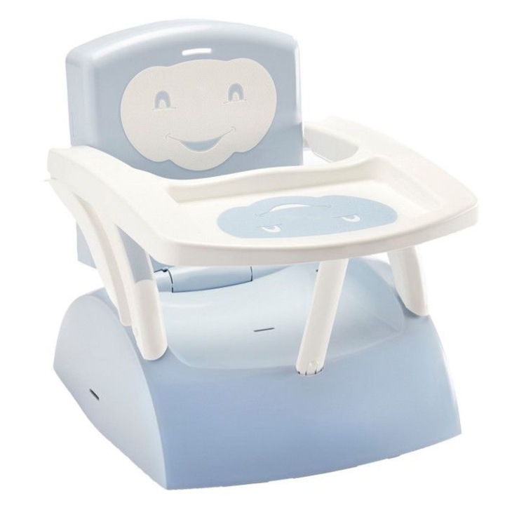 Thermobaby etetőszék, kék virágos modell