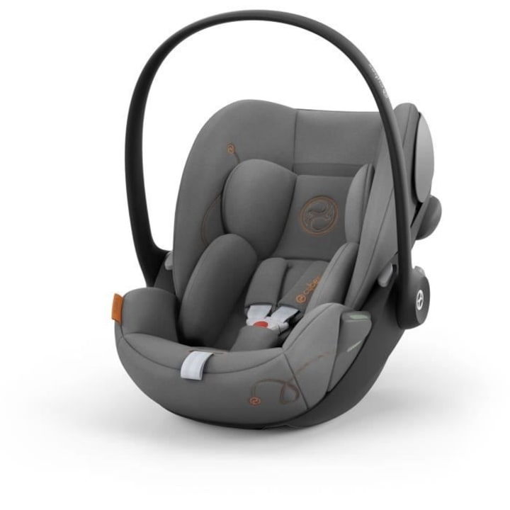 Scaun auto copii Cybex Cloud G i-Size, reclinabil, material respirabil, negru lunar