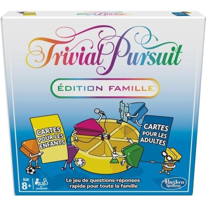 Társasjáték, Trivial Pursuit Family, 2018-as kiadás, Hasbro Gaming