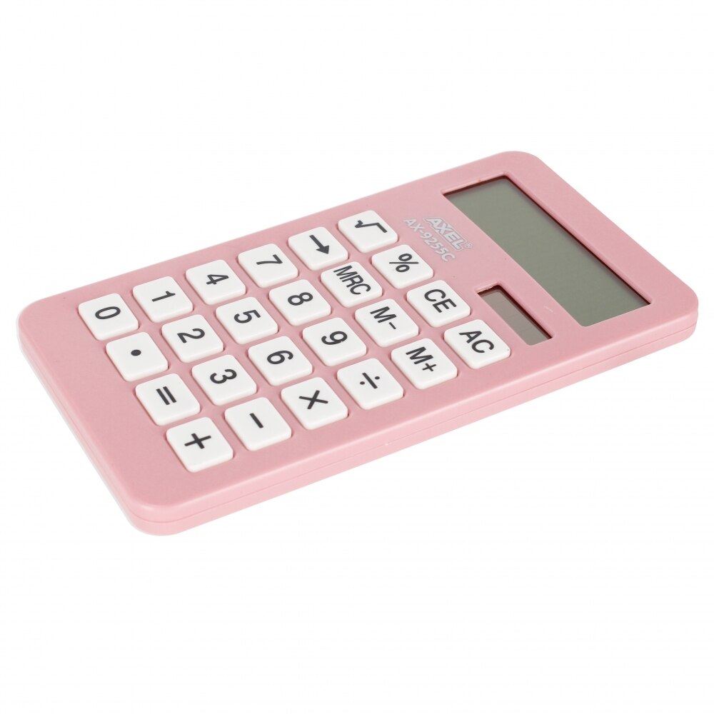 Calculator Euro-Trade AX-9255C, roz, 10x17x1cm, pentru copii 3+ - eMAG.ro