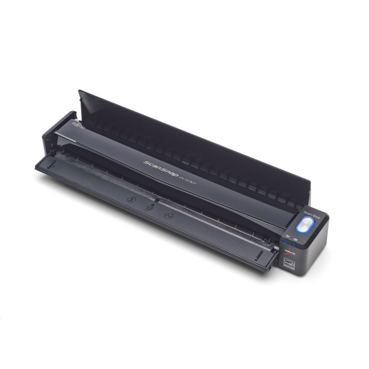 Scanner portabil Ricoh ScanSnap iX100, A4, USB2.0, WiFi, cu baterie Li-Ion