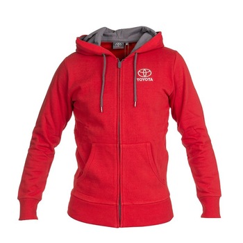 Hanorac Toyota, marimea M, rosu Hanorac Toyota, marimea M, rosu